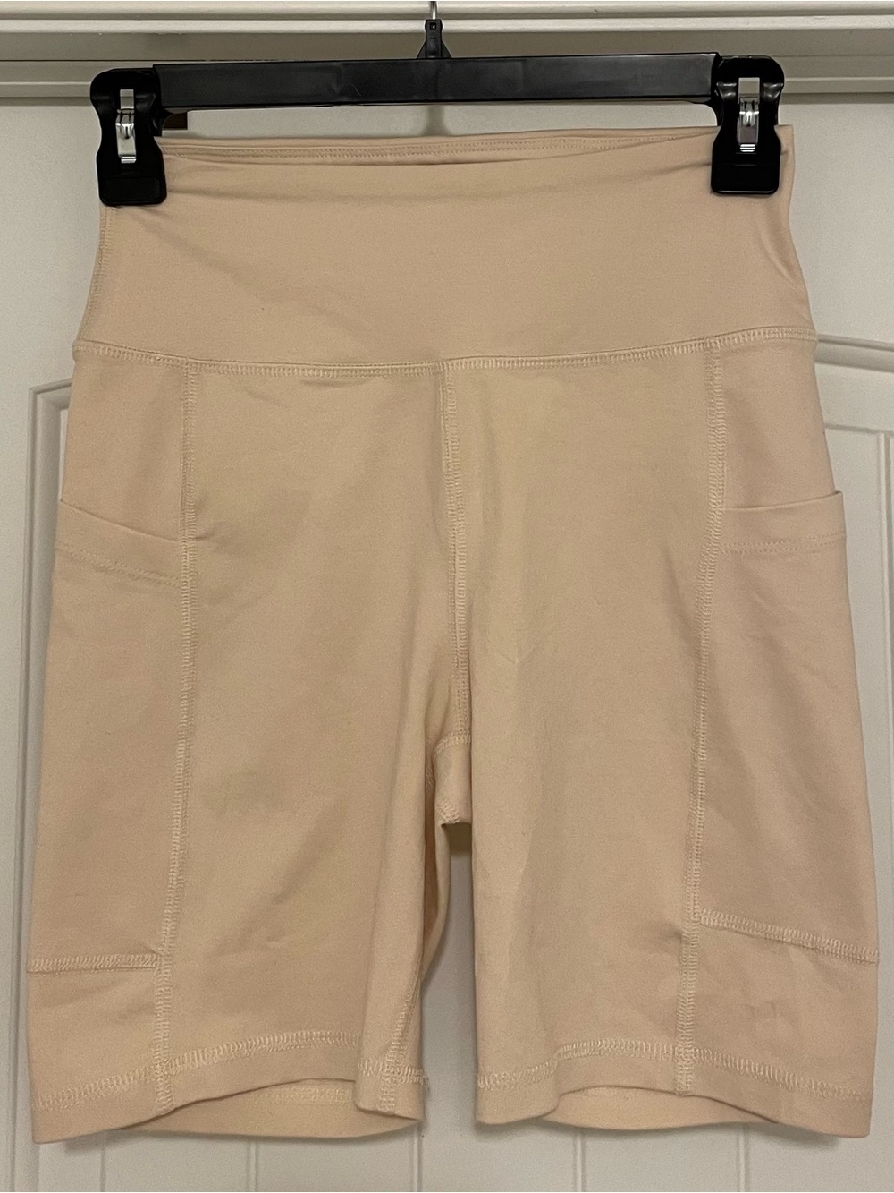 MATE The Label Organic Stretch Pocket Short in Bone Cream Color Sold Out! SMALL